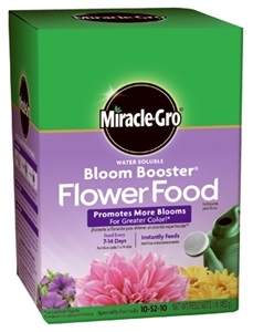 Bloom Booster 1360011 Flower Food, 1 lb Box, Solid, 10-52-10 N-P-K Ratio